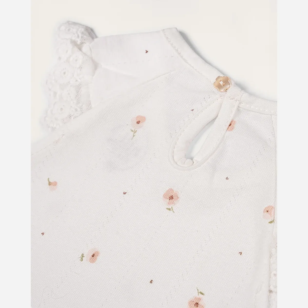 بلوز آستین کوتاه نخی ماتیلدا ضد حساسیت