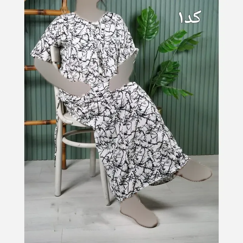 پیراهن آستین کوتاه U7578