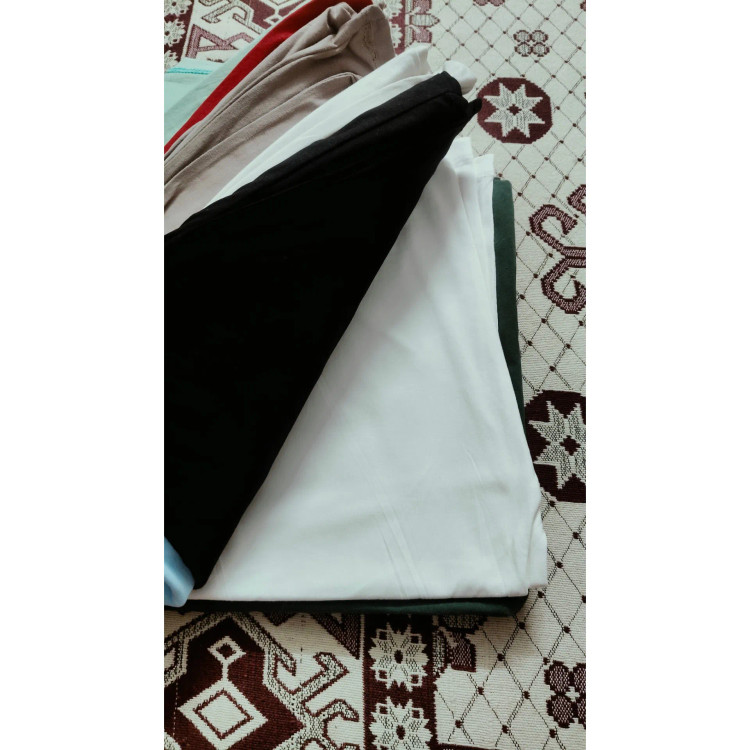 تیشرت دخترانه زنانه باکسی قد 65 سانت