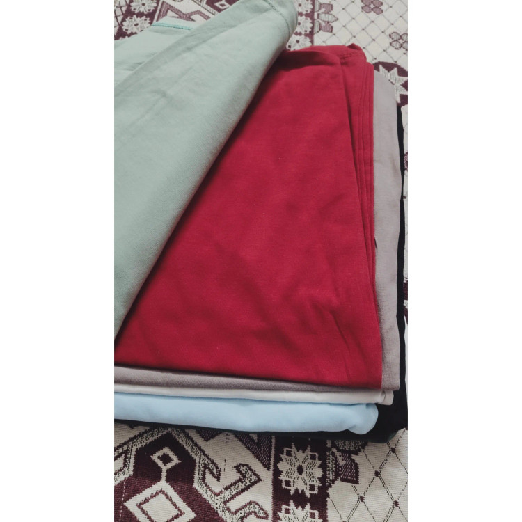 تیشرت دخترانه زنانه باکسی قد 65 سانت