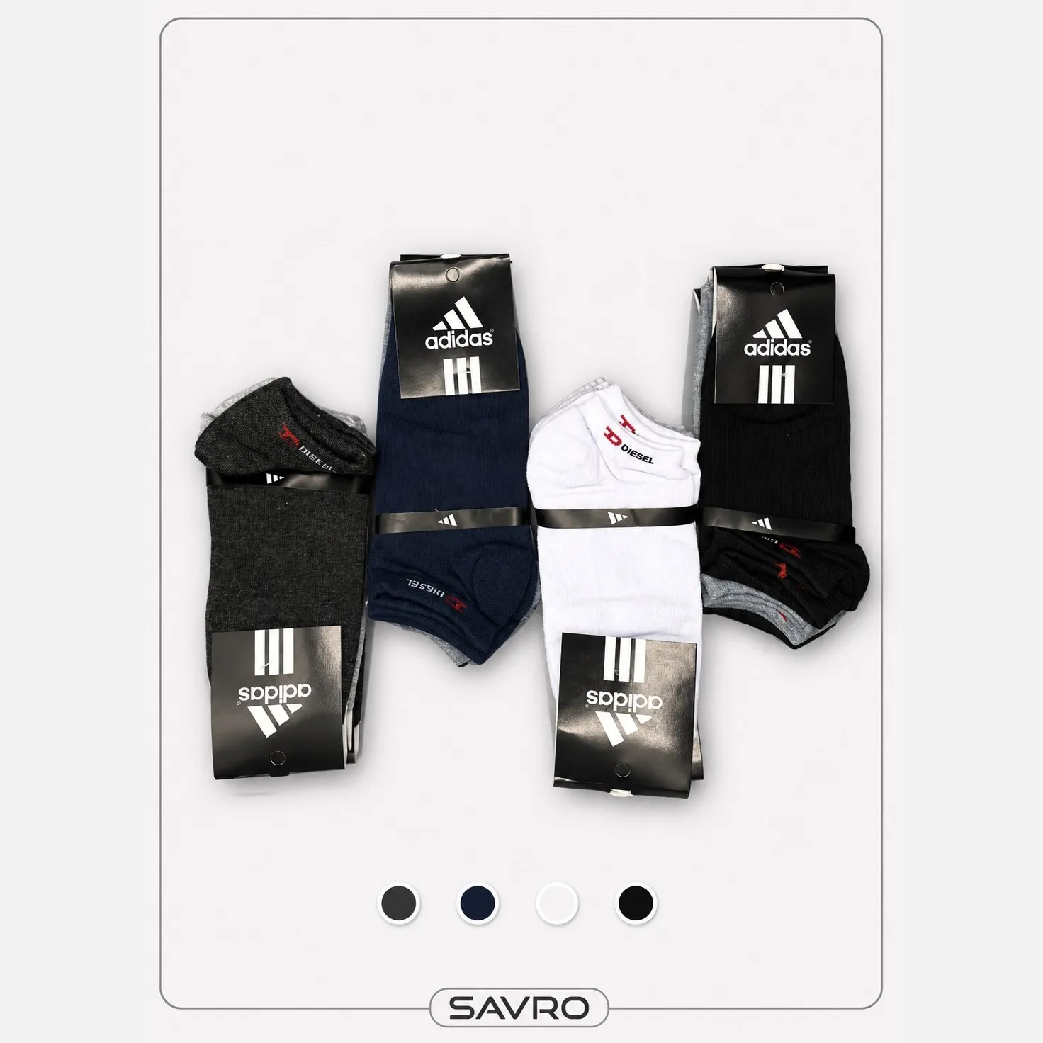 🧦 جوراب مچی زنانه نخی