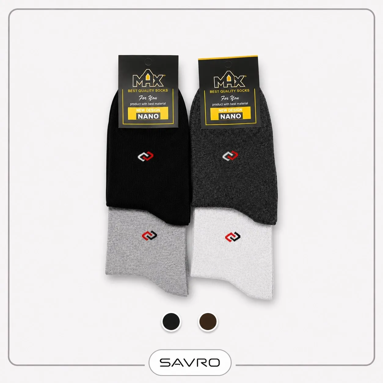 🧦 جوراب مردانه نخی ساق بلند