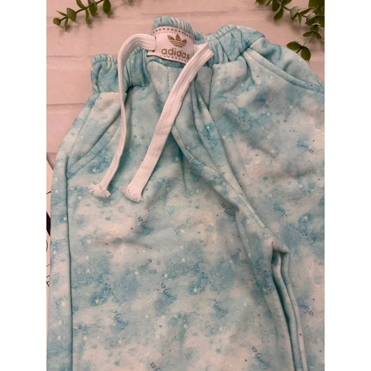 هودی شلوار دورس سه نخ پنبه توکرکی اسپرت آبرنگی سایز 45 تا 60